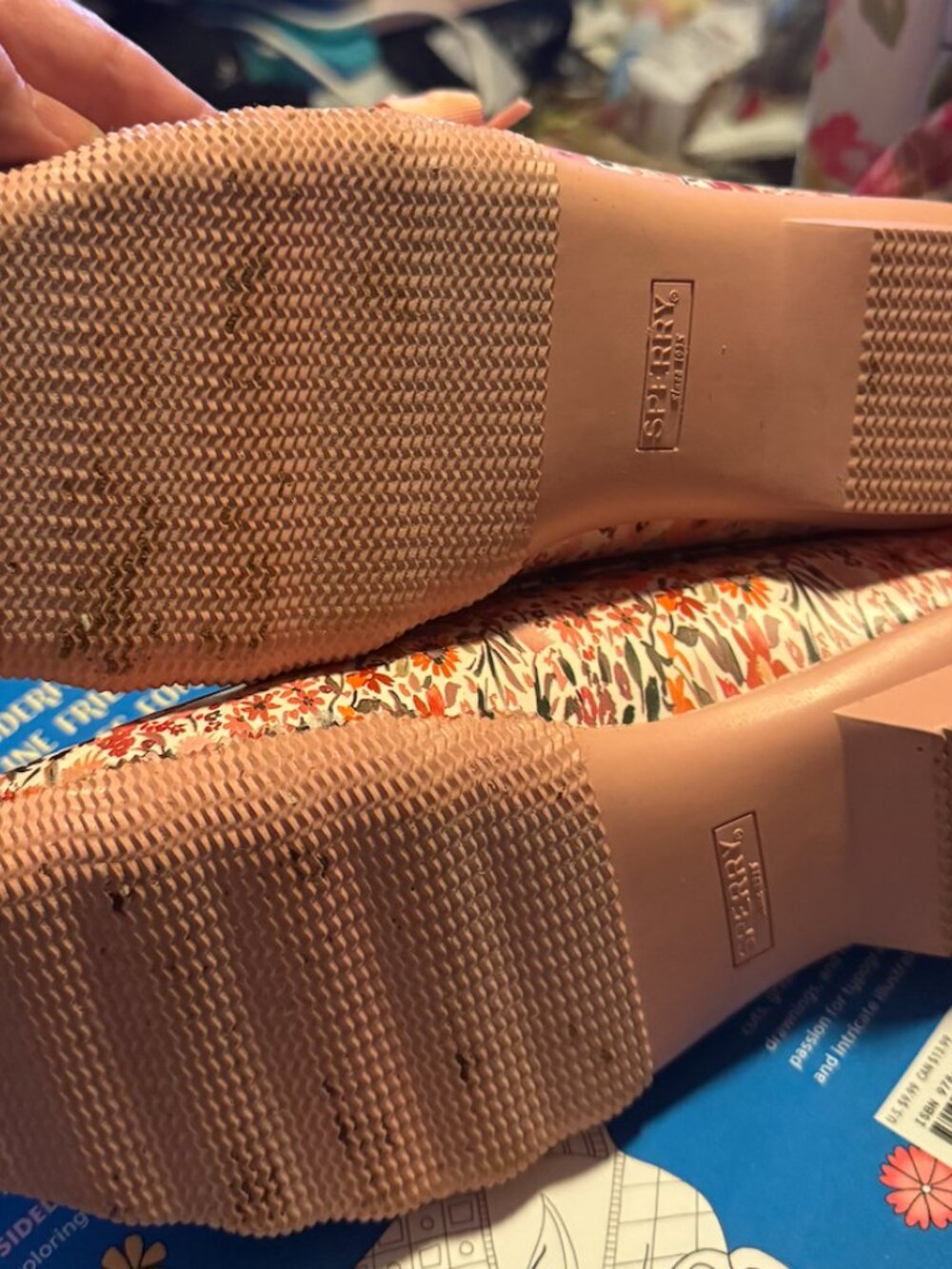 Sperry Saltwater Floral Duck Boot - Picture 5 of 5